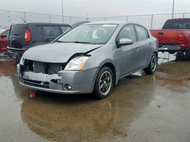 3N1AB61E28L695921 - 2008 NISSAN SENTRA 2.0 SILVER photo 2