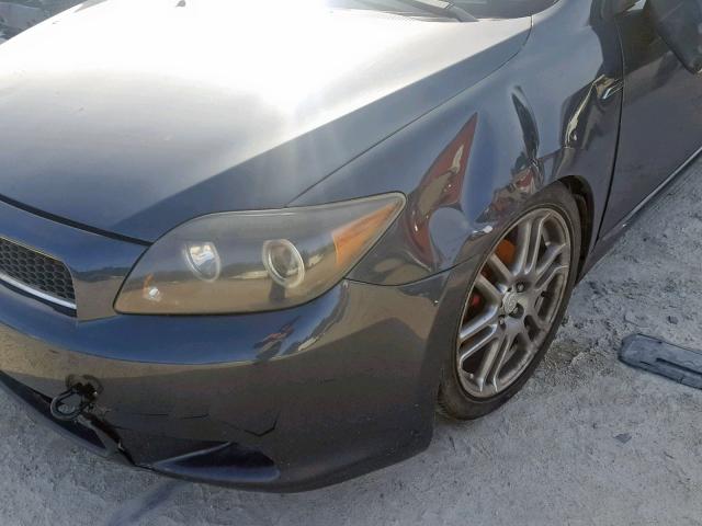 JTKDE177960093517 - 2006 TOYOTA SCION TC 灰色 照片 9