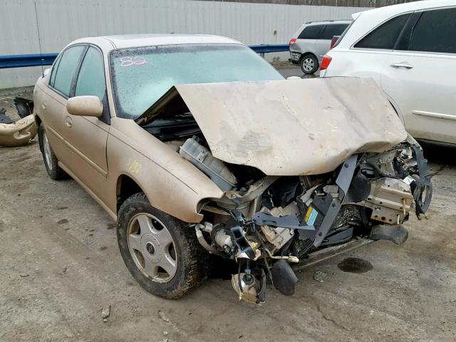 1G1NE52JX16216066 - 2001 CHEVROLET MALIBU LS ოქროსფერი ფოტო 1