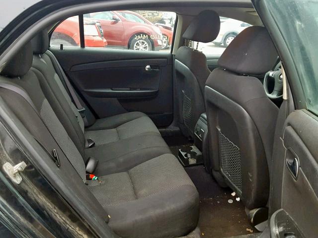 1G1ZC5E04CF194112 - 2012 CHEVROLET MALIBU 1LT 黑色 照片 6