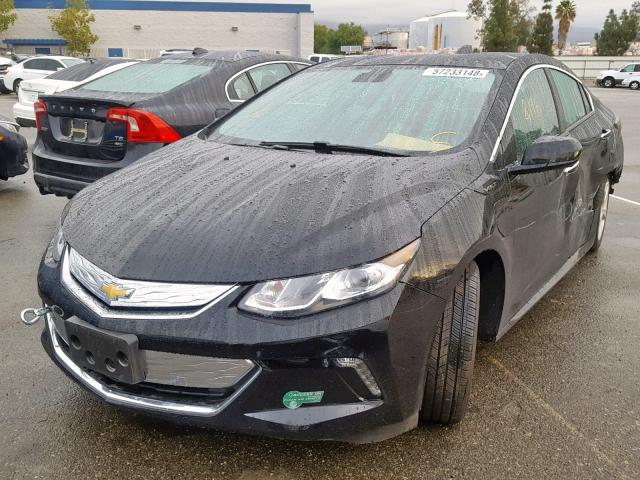 1G1RC6S52JU144999 - 2018 CHEVROLET VOLT LT BLACK photo 2