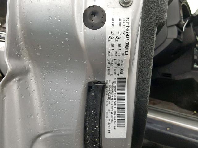 1J4RG4GK9AC127907 - 2010 JEEP COMMANDER Gümüş foto 10