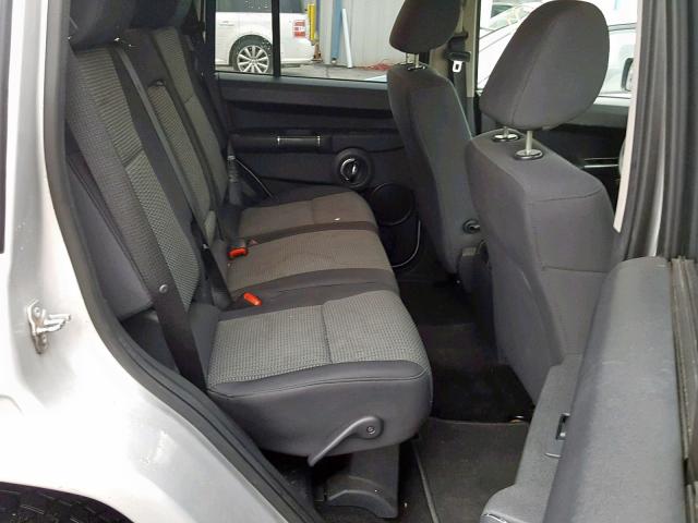 1J4RG4GK9AC127907 - 2010 JEEP COMMANDER Gümüş foto 6