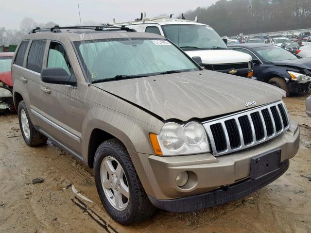 1J8HR58275C643827 - 2005 JEEP GRAND CHER TAN photo 1