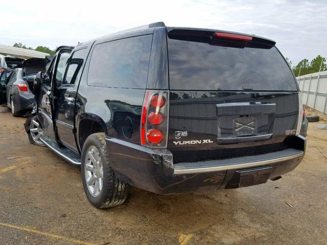 1GKS1MEF5ER140157 - 2014 GMC YUKON XL D BLACK photo 3