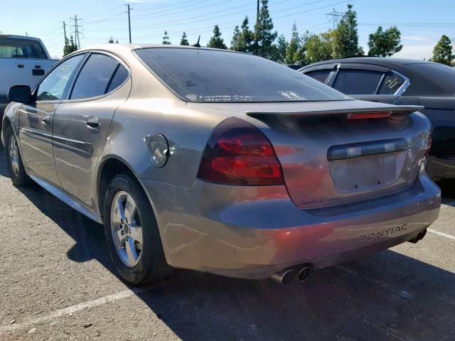 2G2WP552661214764 - 2006 PONTIAC GRAND PRIX BROWN photo 3