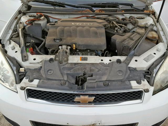 2G1WC5E39E1107294 - 2014 CHEVROLET IMPALA LIM WHITE photo 7