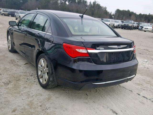 1C3CCBBB0EN151546 - 2014 CHRYSLER 200 TOURIN BLACK photo 3