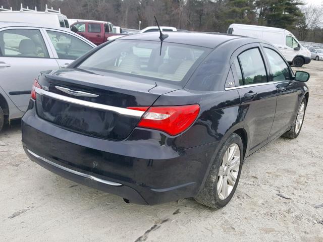 1C3CCBBB0EN151546 - 2014 CHRYSLER 200 TOURIN BLACK photo 4