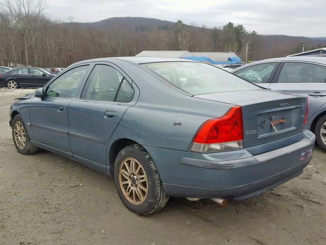 YV1RS64A542385258 - 2004 VOLVO S60 BLUE photo 3