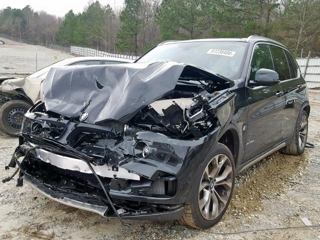 5UXKT0C59J0W04055 - 2018 BMW X5 XDR40E BLACK photo 2