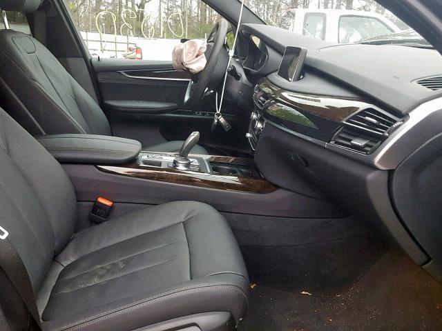 5UXKT0C59J0W04055 - 2018 BMW X5 XDR40E BLACK photo 5