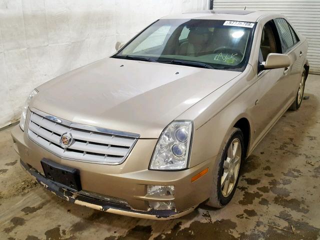 1G6DW677X60182551 - 2006 CADILLAC STS GOLD photo 2