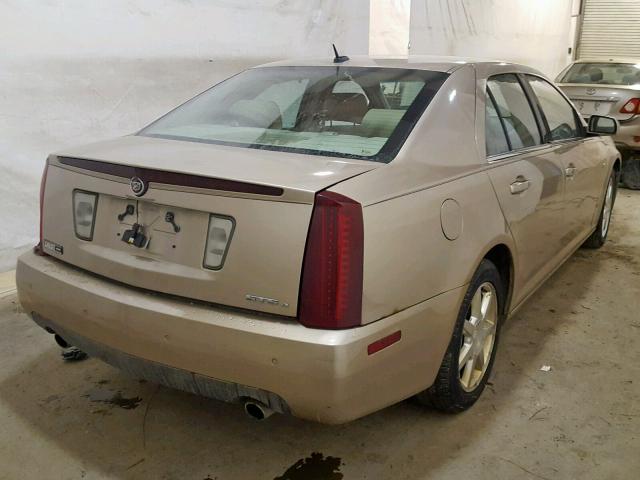 1G6DW677X60182551 - 2006 CADILLAC STS GOLD photo 4