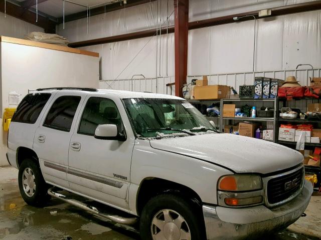 1GKEK13V24J238465 - 2004 GMC YUKON WHITE photo 1