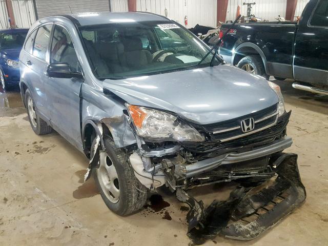 5J6RE4H37BL005089 - 2011 HONDA CR-V LX BLUE photo 1