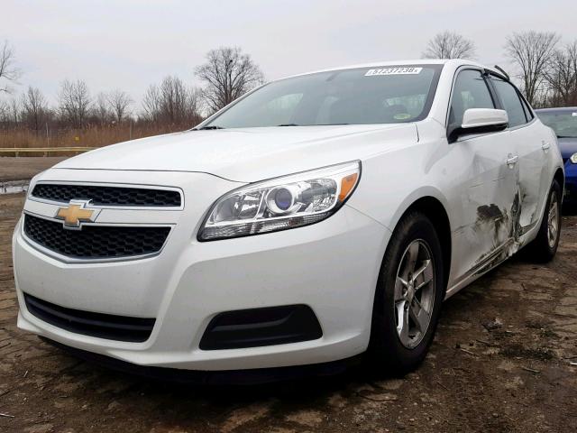 1G11C5SA8DF142381 - 2013 CHEVROLET MALIBU 1LT WHITE photo 2