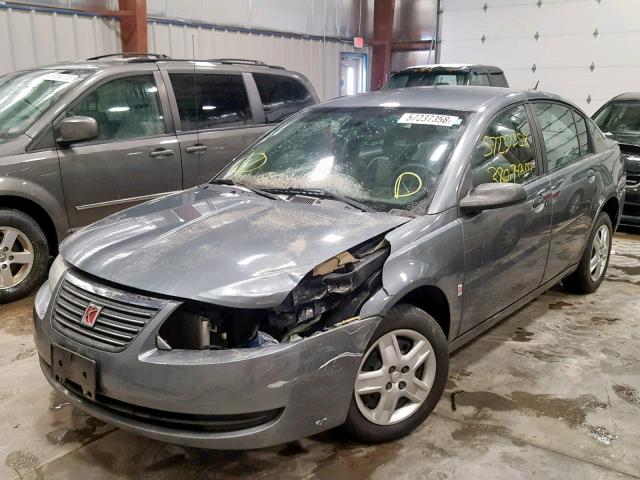 1G8AJ55F16Z100554 - 2006 SATURN ION LEVEL GRAY photo 2