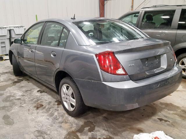 1G8AJ55F16Z100554 - 2006 SATURN ION LEVEL GRAY photo 3