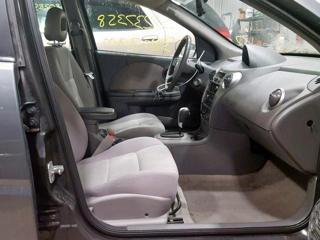 1G8AJ55F16Z100554 - 2006 SATURN ION LEVEL GRAY photo 5