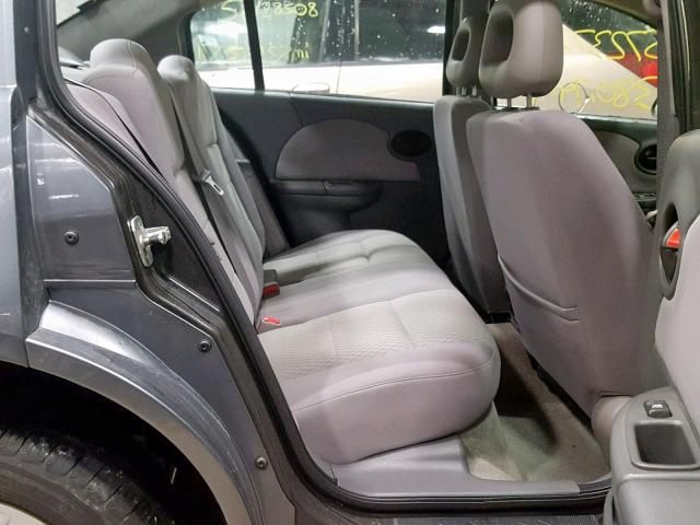 1G8AJ55F16Z100554 - 2006 SATURN ION LEVEL GRAY photo 6