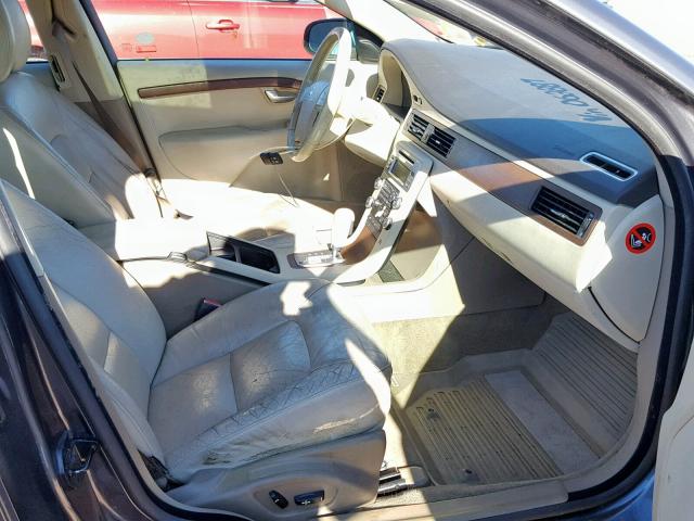 YV1AS982381062887 - 2008 VOLVO S80 3.2 GRAY photo 5