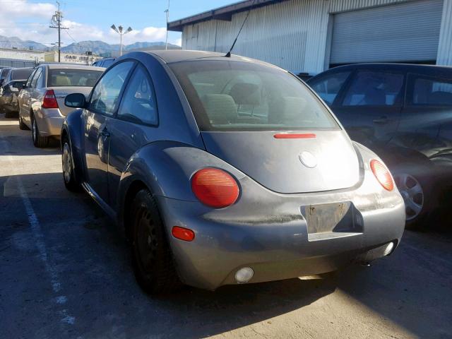 3VWBK21C93M412973 - 2003 VOLKSWAGEN NEW BEETLE Boz foto 3