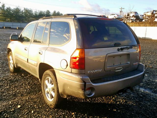 1GKDT13S552276153 - 2005 GMC ENVOY GRAY photo 3