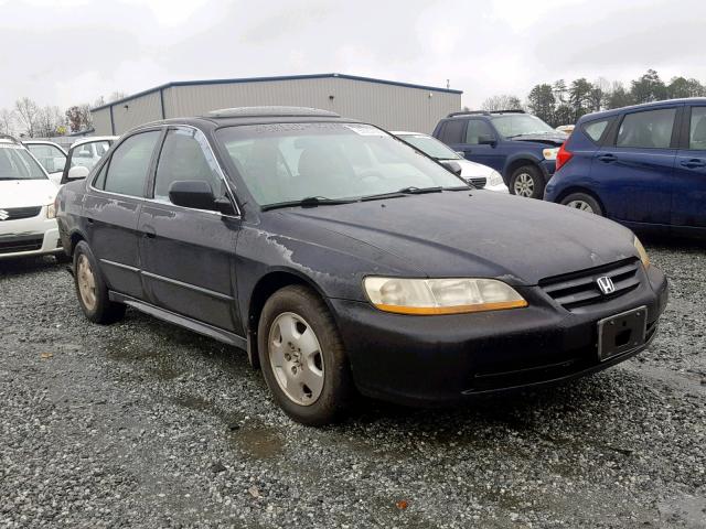 1HGCG16511A086448 - 2001 HONDA ACCORD EX BLACK photo 1