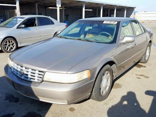 1G6KS54Y91U111854 - 2001 CADILLAC SEVILLE SL TAN photo 2