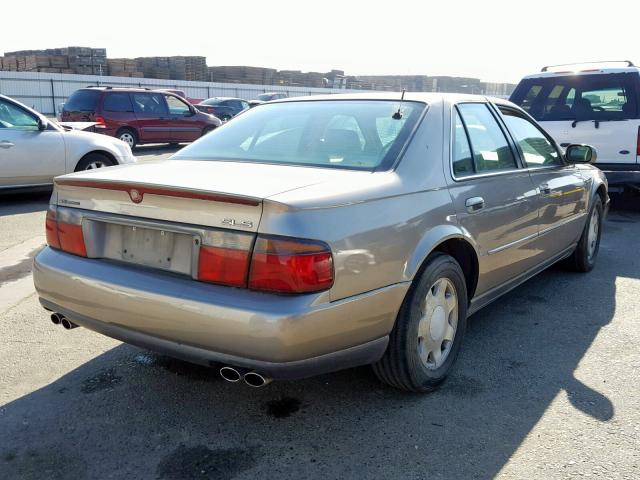 1G6KS54Y91U111854 - 2001 CADILLAC SEVILLE SL TAN photo 4