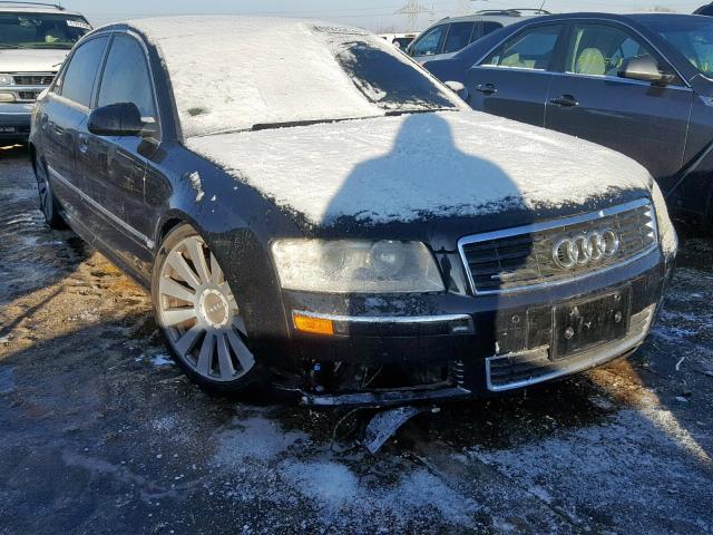 WAUML44EX4N019926 - 2004 AUDI A8 L QUATT BLACK photo 1