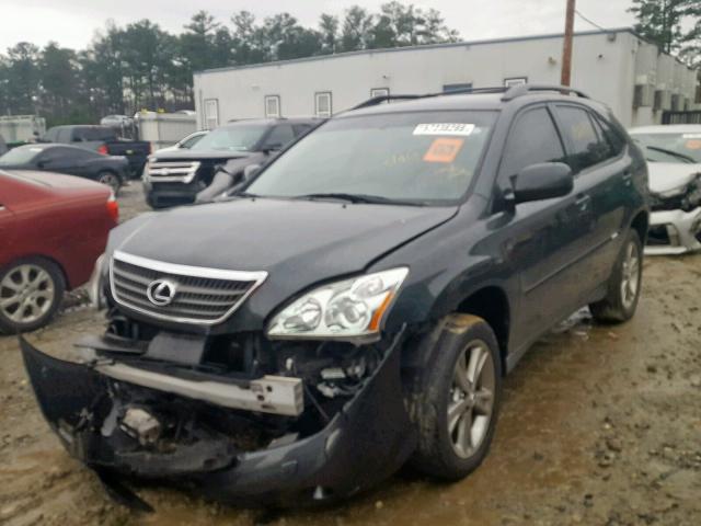 JTJGW31U472001129 - 2007 LEXUS RX 400H CHARCOAL photo 2