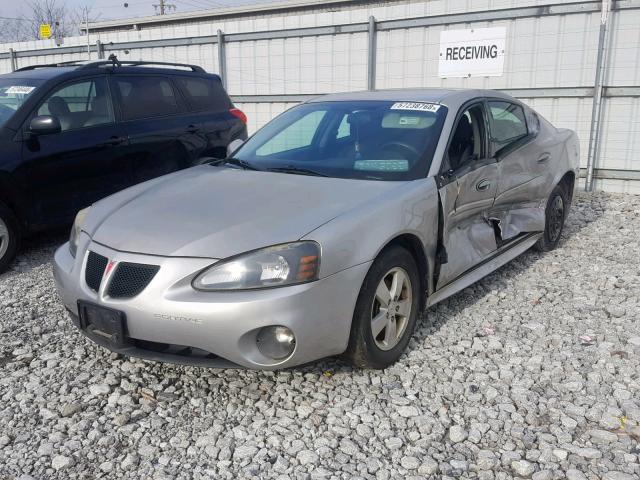 2G2WP552081106997 - 2008 PONTIAC GRAND PRIX SILVER photo 2
