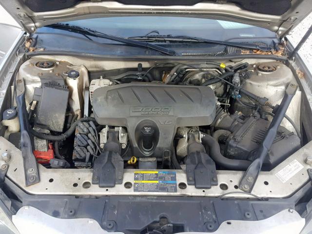 2G2WP552081106997 - 2008 PONTIAC GRAND PRIX SILVER photo 7