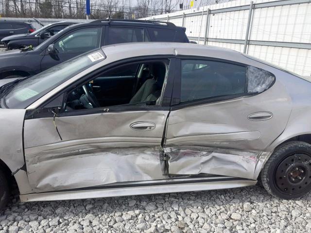 2G2WP552081106997 - 2008 PONTIAC GRAND PRIX SILVER photo 9