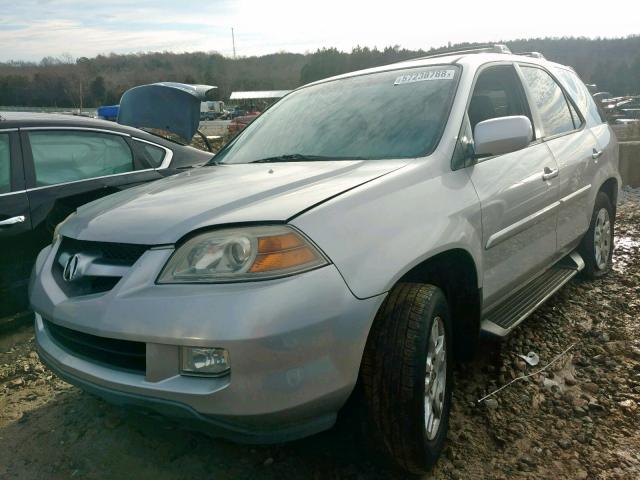 2HNYD18624H518337 - 2004 ACURA MDX TOURIN SILVER photo 2