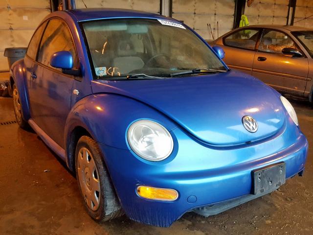 3VWBC21C0XM445587 - 1999 VOLKSWAGEN NEW BEETLE 蓝色 照片 1