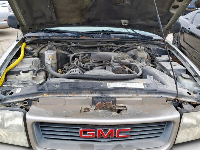 1GKCT18W41K178734 - 2001 GMC JIMMY TAN photo 7