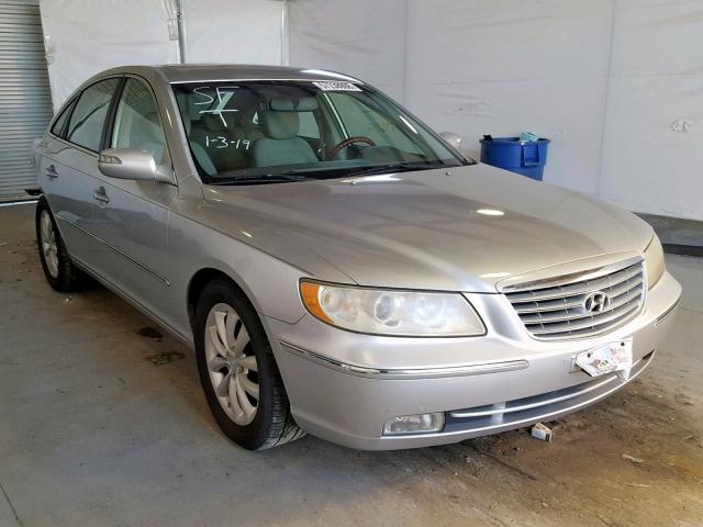 KMHFC46F27A223757 - 2007 HYUNDAI AZERA SE SILVER photo 1