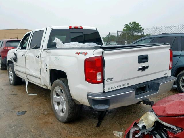 3GCUKSEC3GG191607 - 2016 CHEVROLET SILVERADO WHITE photo 3