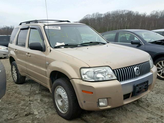 4M2YU91117KJ03049 - 2007 MERCURY MARINER LU GOLD photo 1