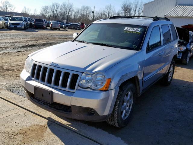 1J4PR4GK9AC117069 - 2010 JEEP GRAND CHER SILVER photo 2