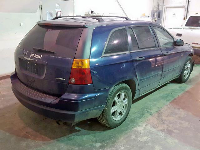 2C4GF484X5R457830 - 2005 CHRYSLER PACIFICA BLUE photo 4