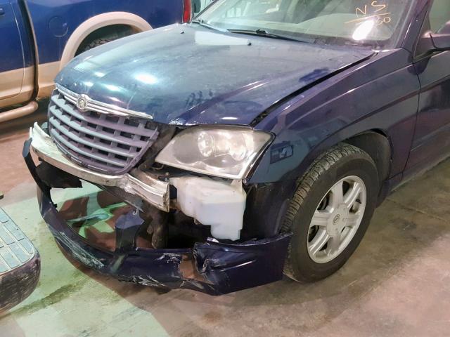 2C4GF484X5R457830 - 2005 CHRYSLER PACIFICA BLUE photo 9