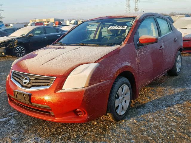 3N1AB6AP5CL708395 - 2012 NISSAN SENTRA 2.0 RED photo 2