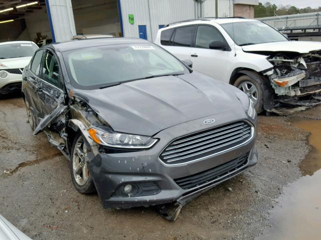 3FA6P0G77GR402686 - 2016 FORD FUSION S GRAY photo 1