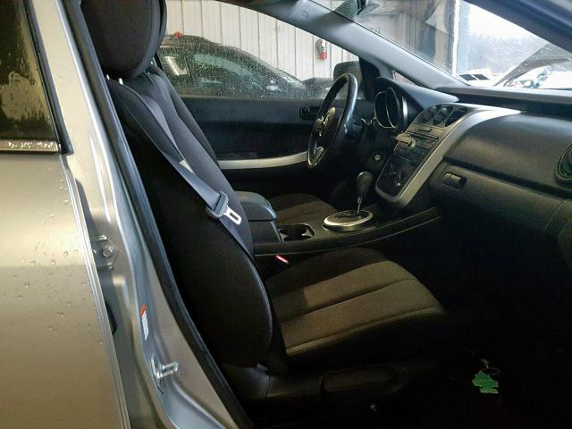 JM3ER29L680195299 - 2008 MAZDA CX-7 SILVER photo 5