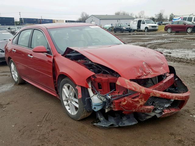 2G1WC5E31E1185584 - 2014 CHEVROLET IMPALA LIM MAROON photo 1