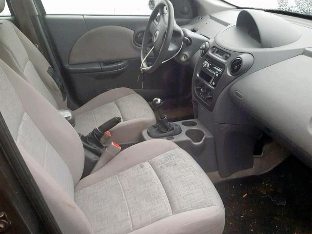 1G8AF52F85Z156169 - 2005 SATURN ION LEVEL RED photo 5